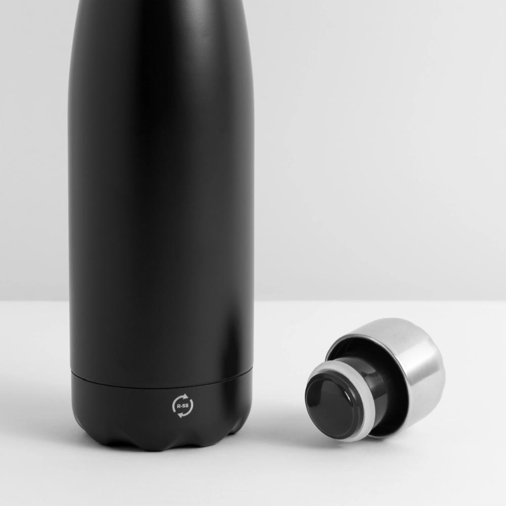 Wohnmobil unter Palmen | Thermosflasche 500 ml - Schwarz