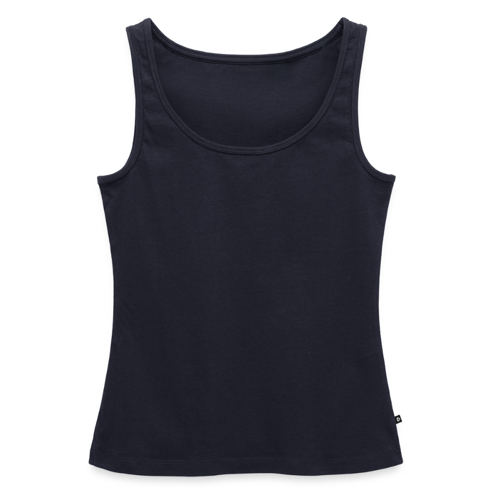 Wer braucht Zimmerservice, wenn es Lagerfeuer gibt? | Frauen Premium Tank Top - Navy