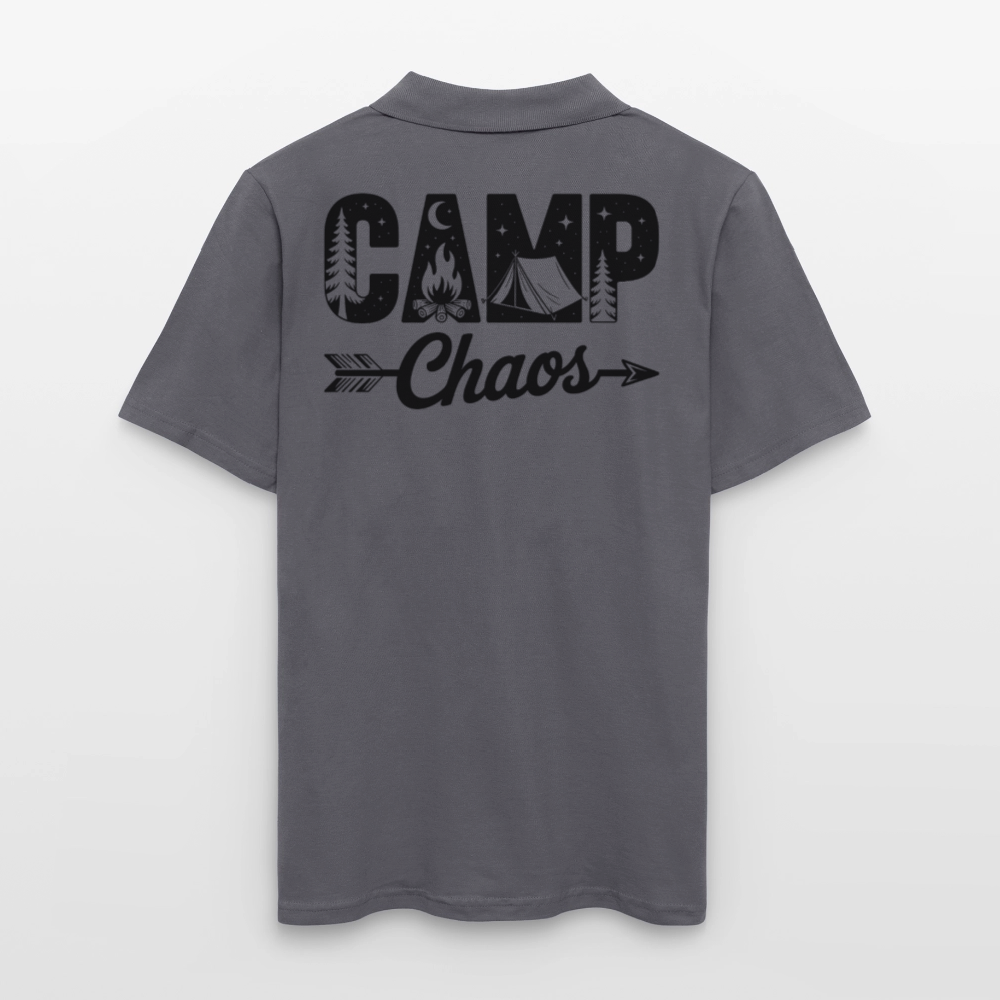 CAMP CHAOS | Männer Poloshirt - Anthrazit