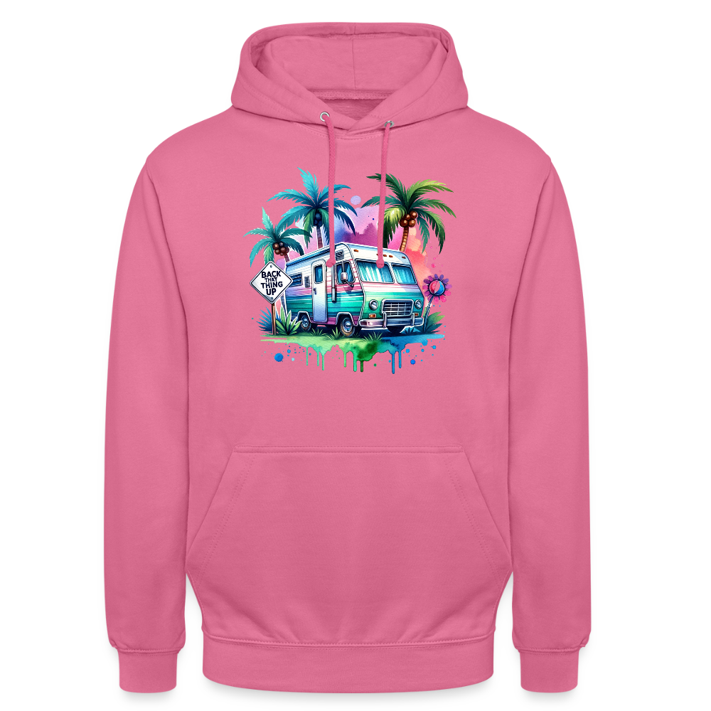 Wohnmobil unter Palmen | Unisex Hoodie - Pink