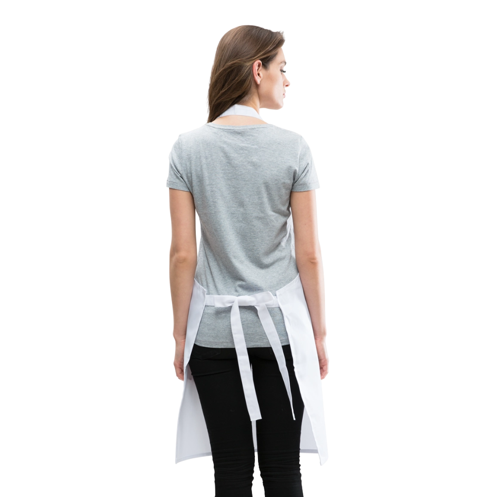 Camperin mit Aperol | Kochschürze - Weiß