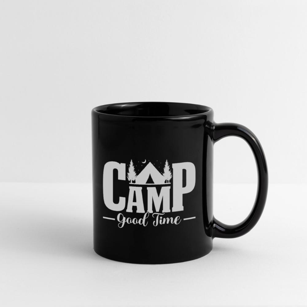 CAMP -GOOD TIME- | Tasse einfarbig - Schwarz