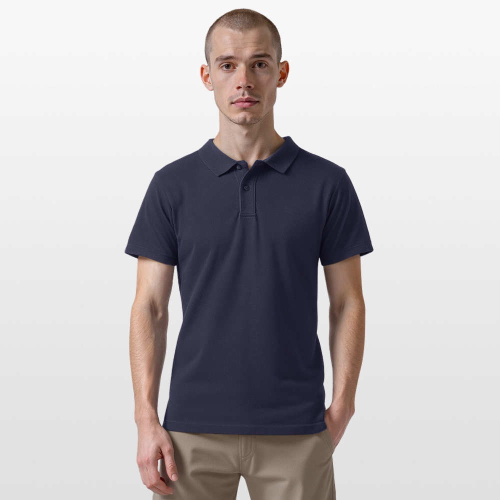 Wohnmobil unter Palmen | Männer Poloshirt - Navy