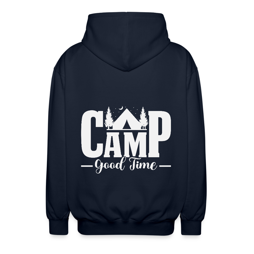 CAMP -GOOD TIME- | Unisex Kapuzenjacke - Navy