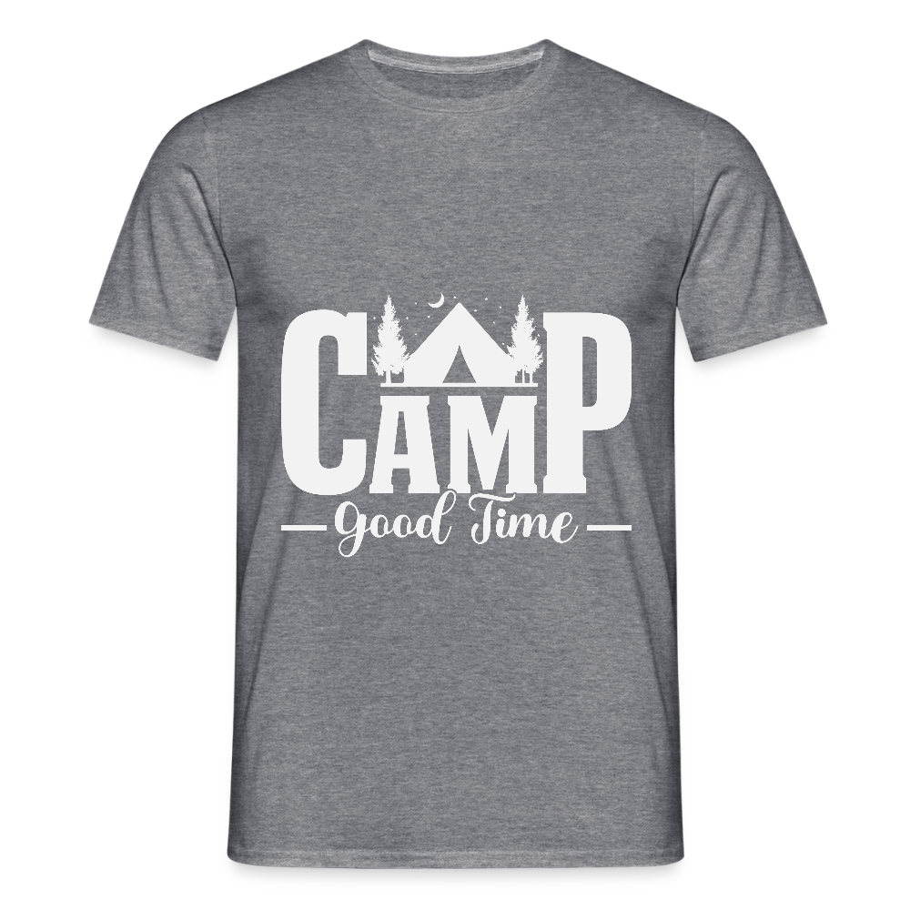 CAMP -GOOD TIME- | Männer T-Shirt - Graphit meliert