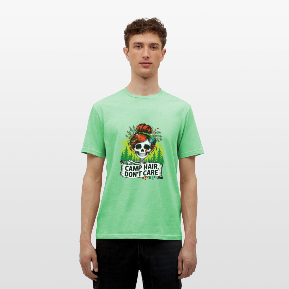 CAMP HAIR, DON´T CARE | Männer T-Shirt - Mintgrün