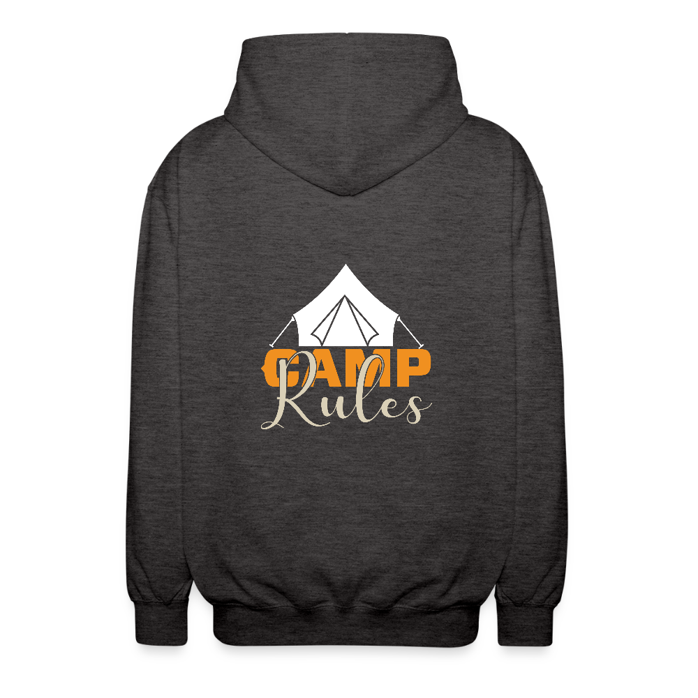 CAMP RULES | Unisex Kapuzenjacke - Anthrazit