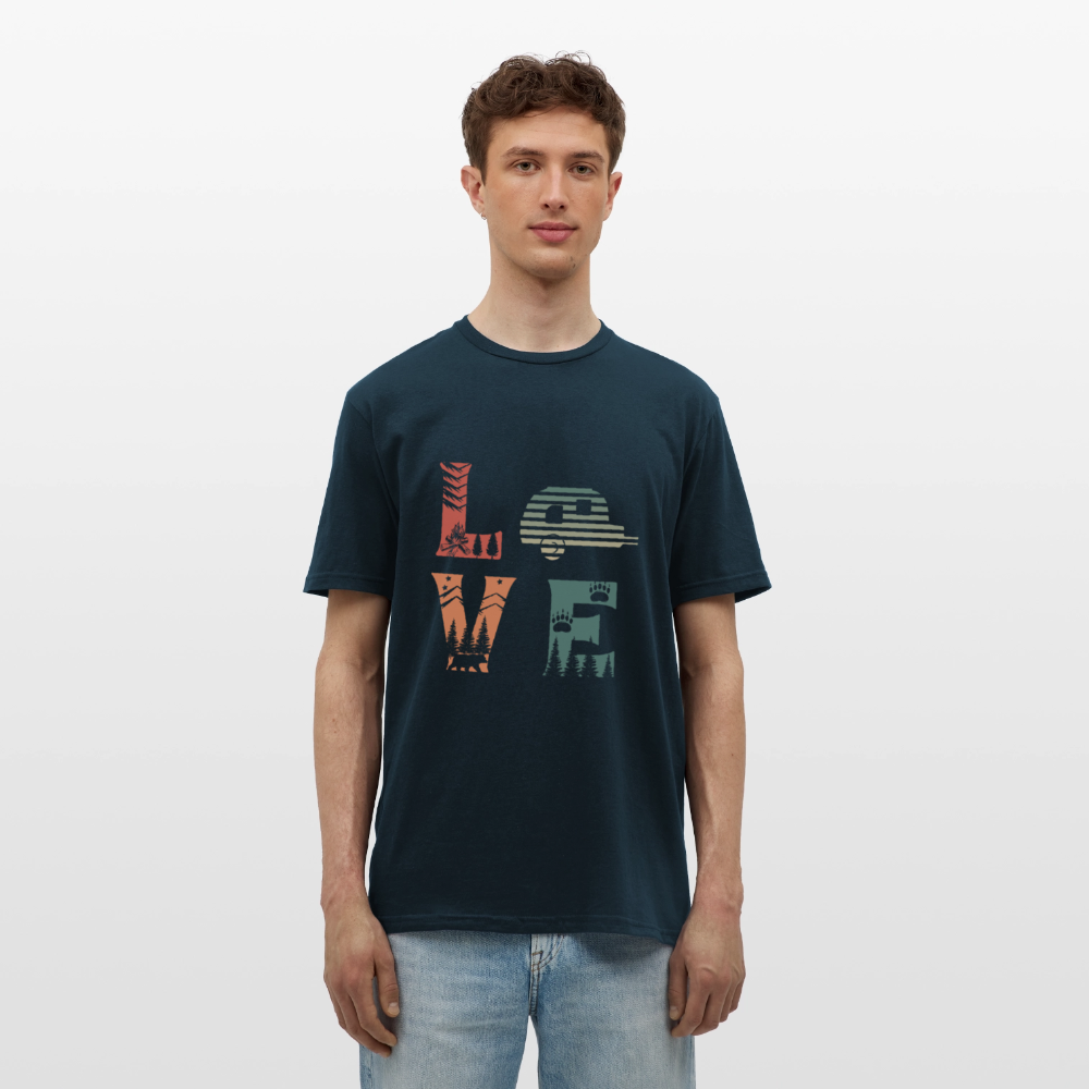 LOVE | Männer T-Shirt - Navy