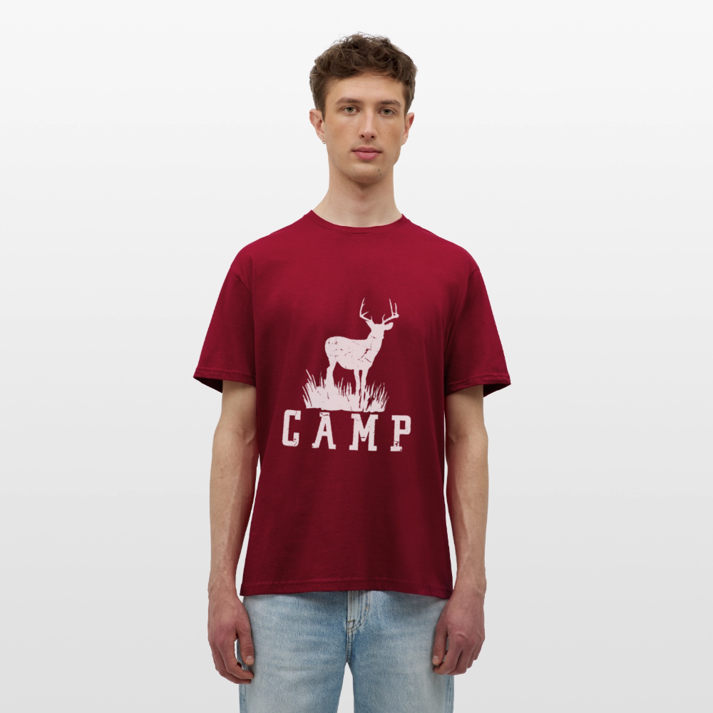 Camp | Männer T-Shirt - Ziegelrot