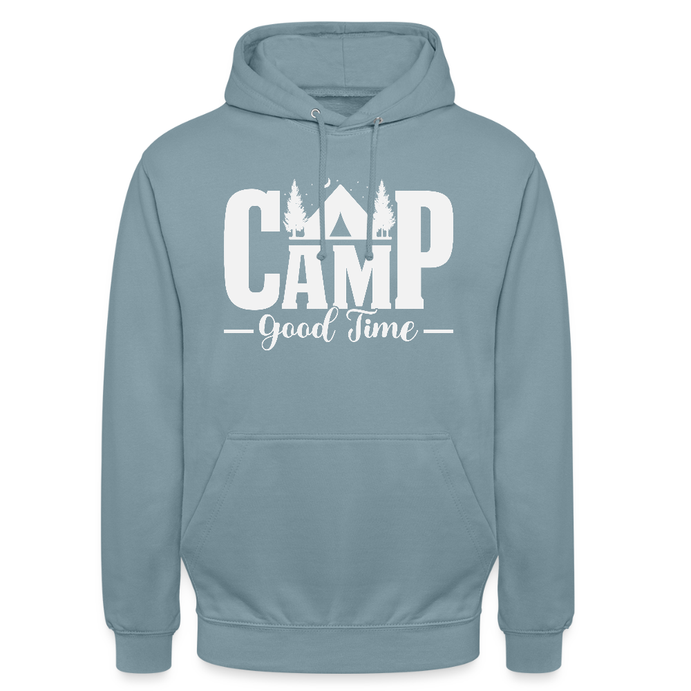 CAMP - GOOD TIME- | Unisex Hoodie - Nebelblau