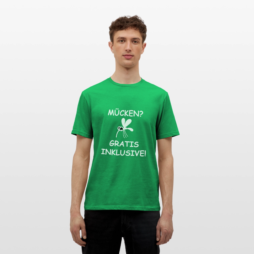 MÜCKEN? GRATIS INKLUSIVE! | Männer T-Shirt - Kelly Green