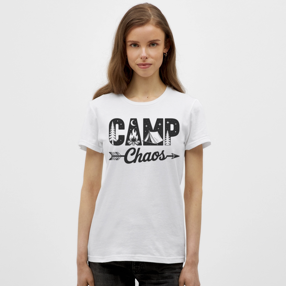 CAMP CHAOS | Frauen T-Shirt - Weiß