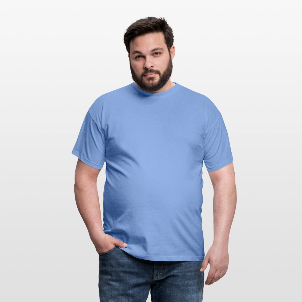CAMPER SIND DIE MENSCHEN, DIE FREIWILLIG IM WALD WOHNEN! | Männer T-Shirt - carolina blue