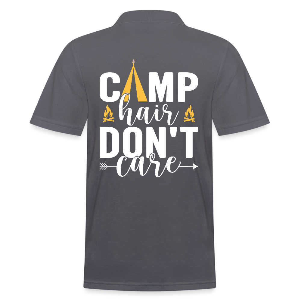 CAMP HAIR DON´T CARE | Männer Poloshirt - Anthrazit