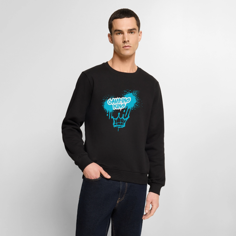 CAMPING KING | Männer Premium Pullover - Schwarz