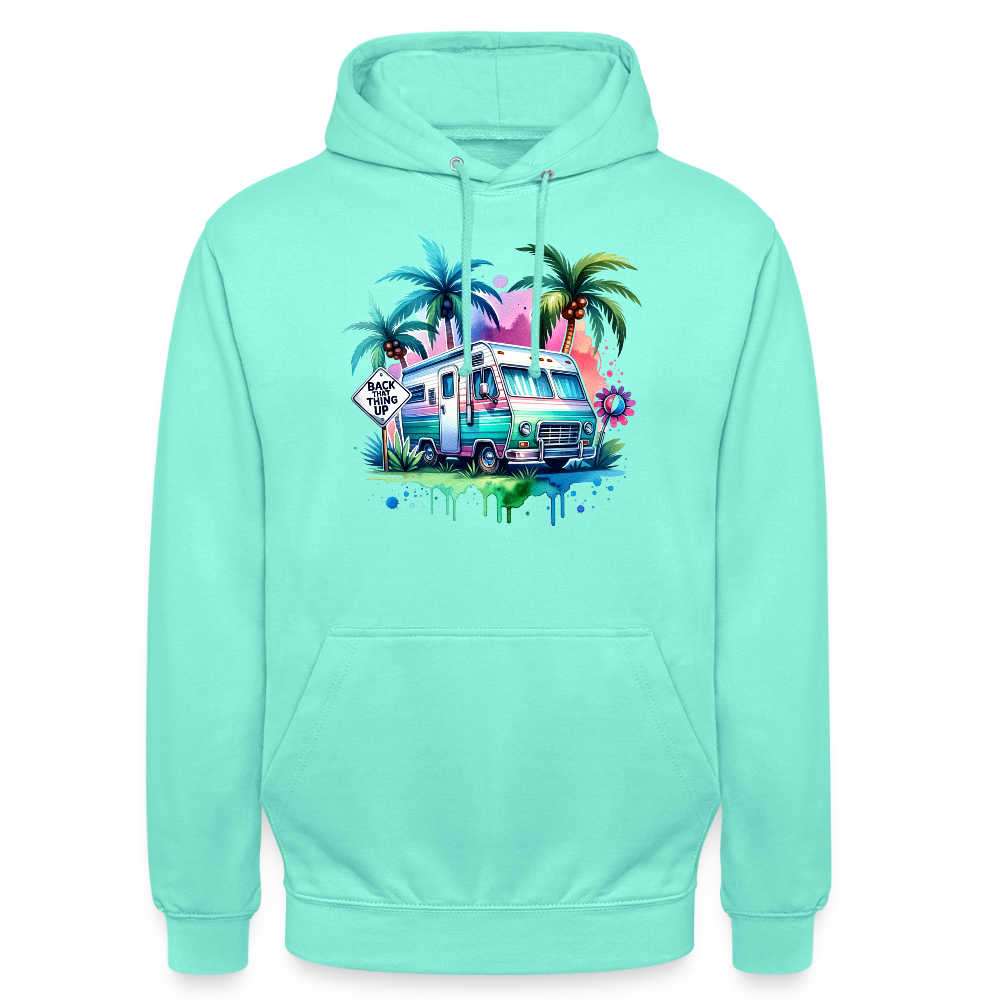 Wohnmobil unter Palmen | Unisex Hoodie - Mint