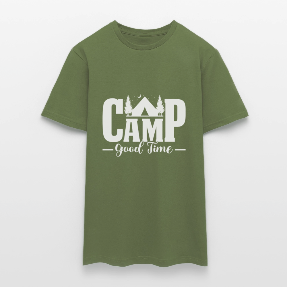 CAMP -GOOD TIME- | Männer T-Shirt - Militärgrün