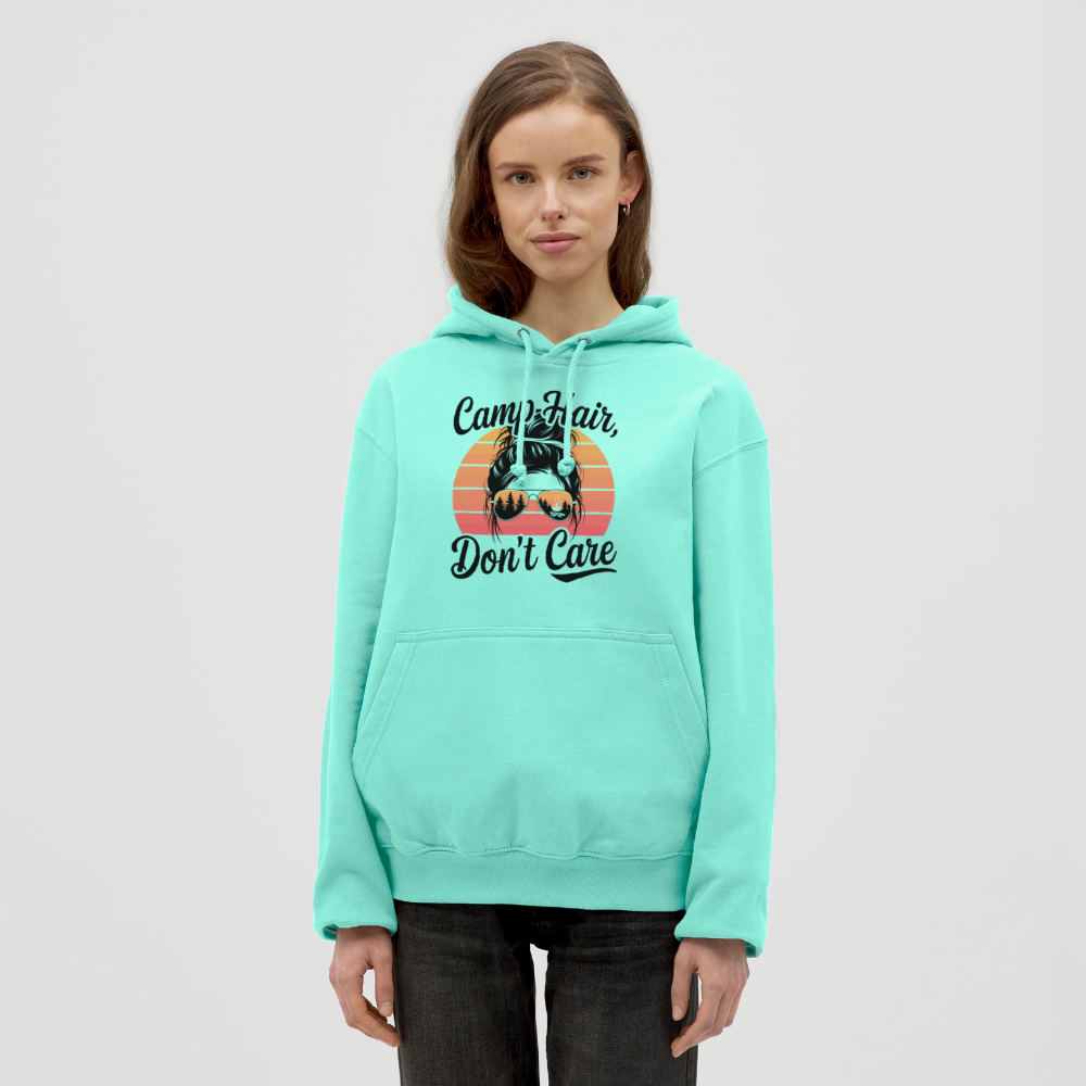CAMP HAIR, DON´T CARE | Unisex Hoodie - Mint