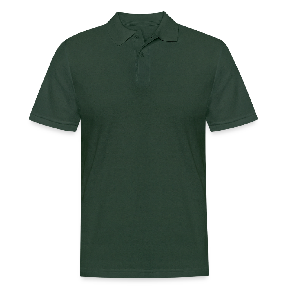 Wohnmobil unter Palmen | Männer Poloshirt - Tannengrün