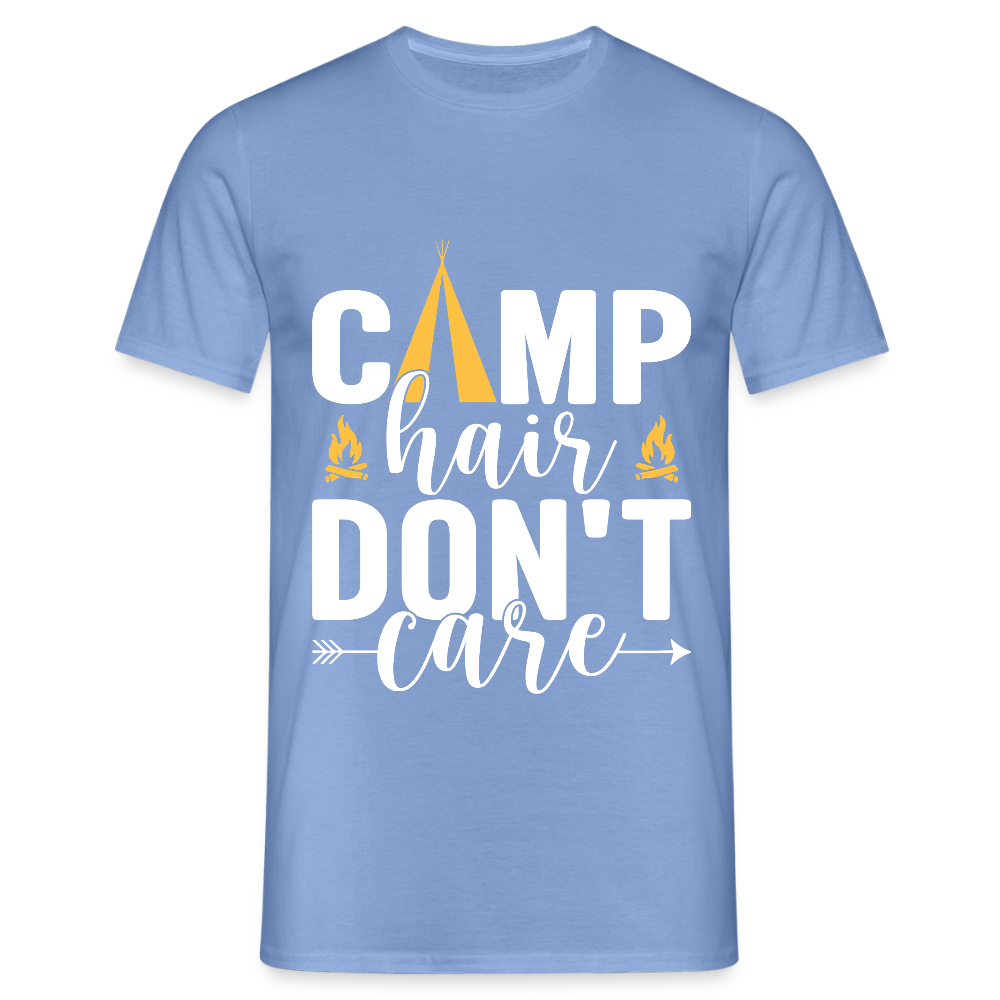 CAMP HAIR DON´T CARE | Männer T-Shirt - Carolina Blue