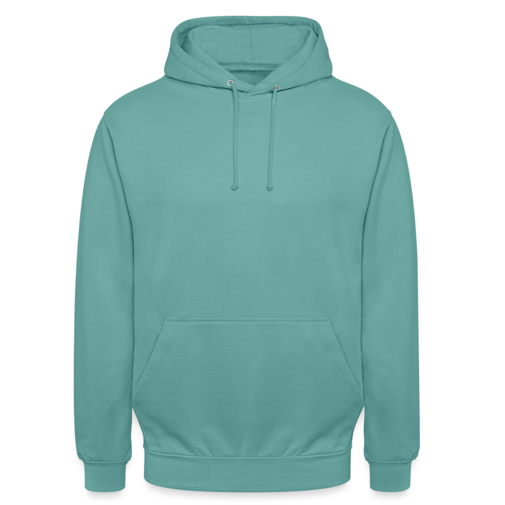 CAMPING IS MY HAPPY PLACE | Unisex Hoodie - Pastelltürkis