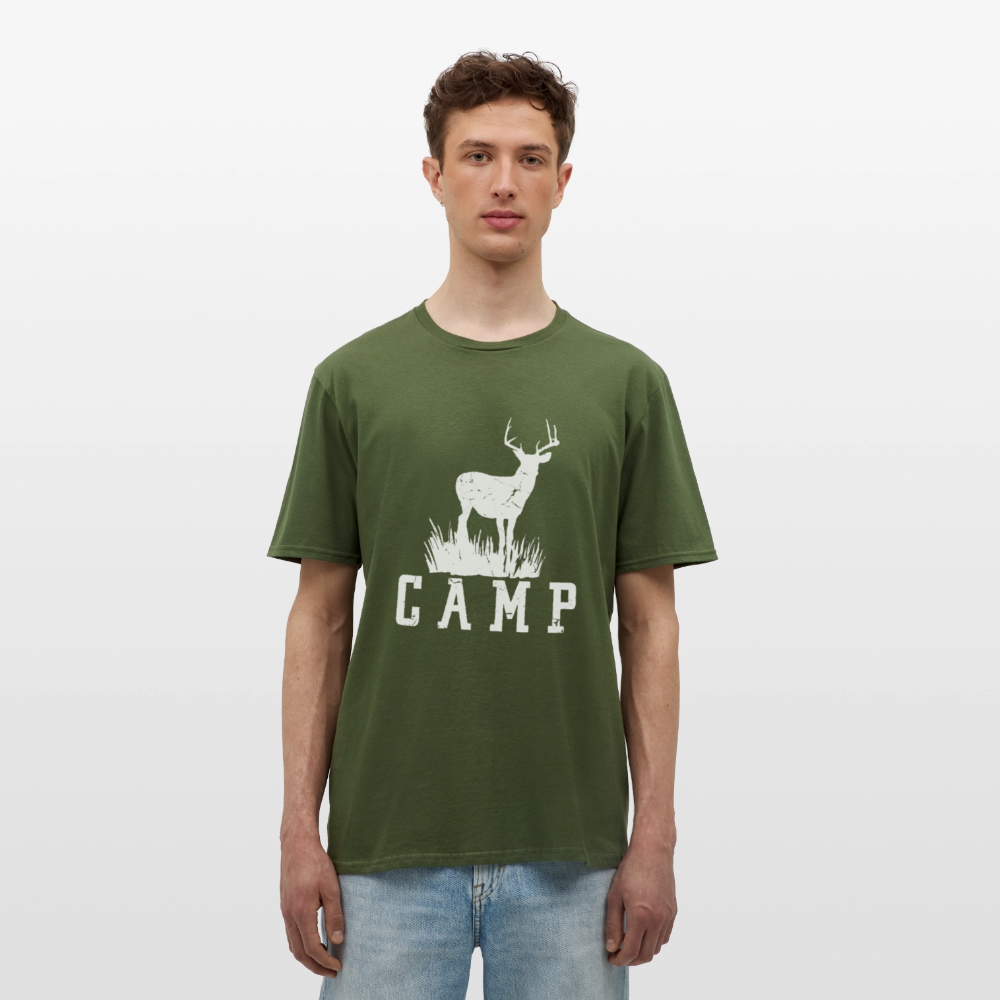 Camp | Männer T-Shirt - Militärgrün