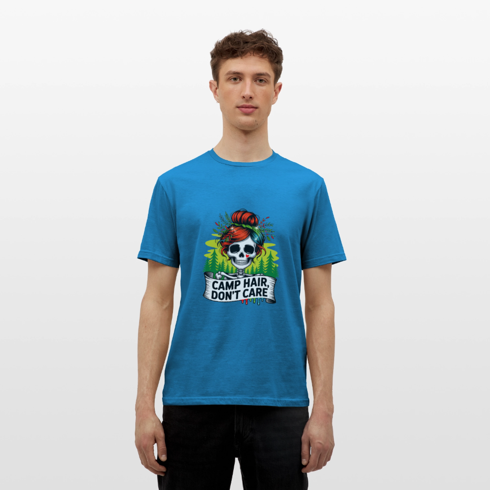 CAMP HAIR, DON´T CARE | Männer T-Shirt - Royalblau
