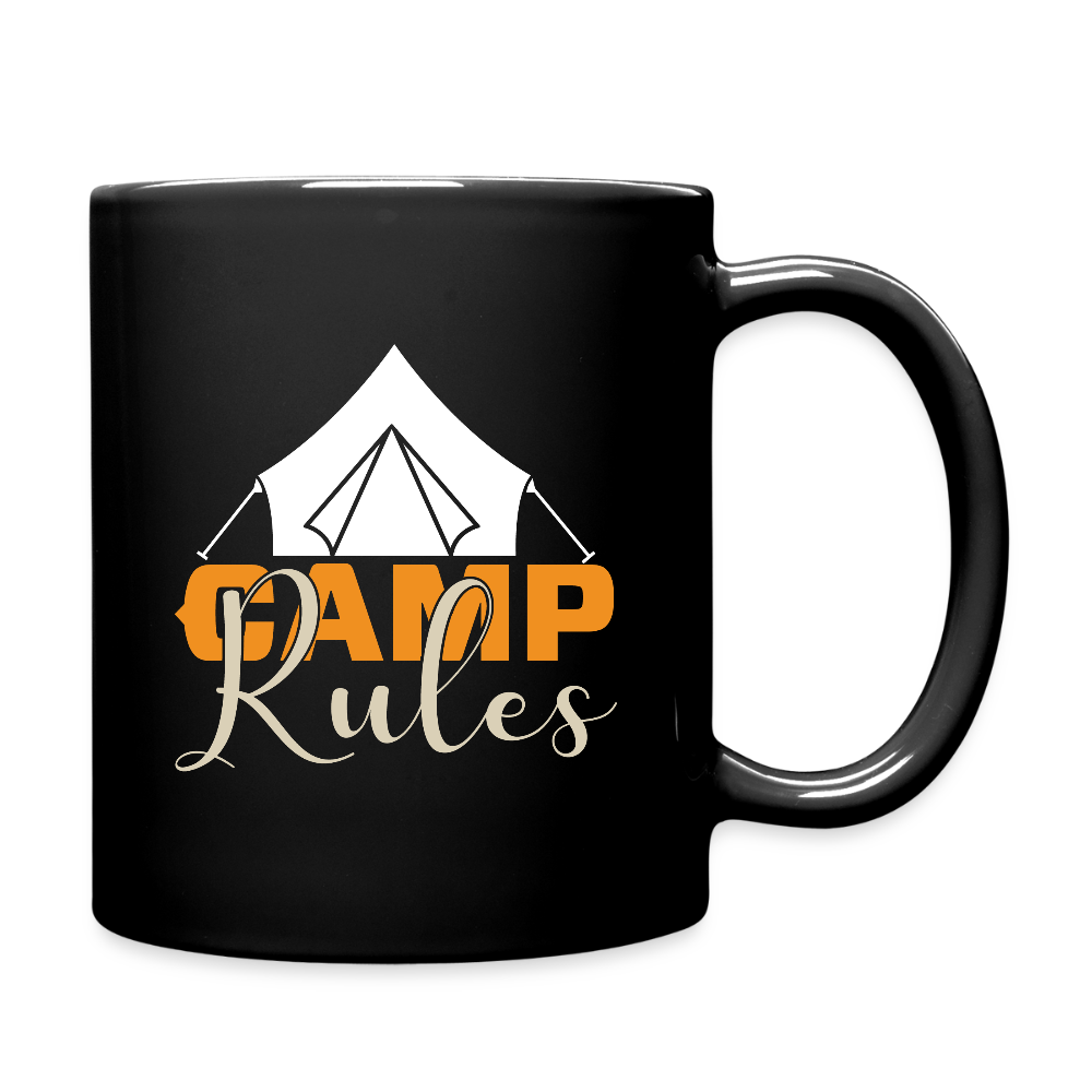 CAMP RULES | Tasse einfarbig - Schwarz