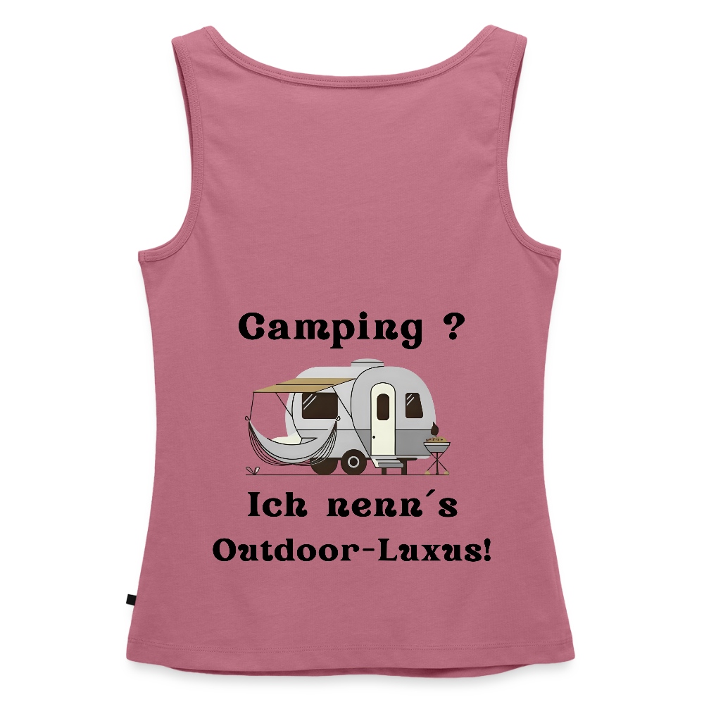 Camping? Ich nenn´s Outdoor - Luxus! | Frauen Premium Tank Top - Mauve