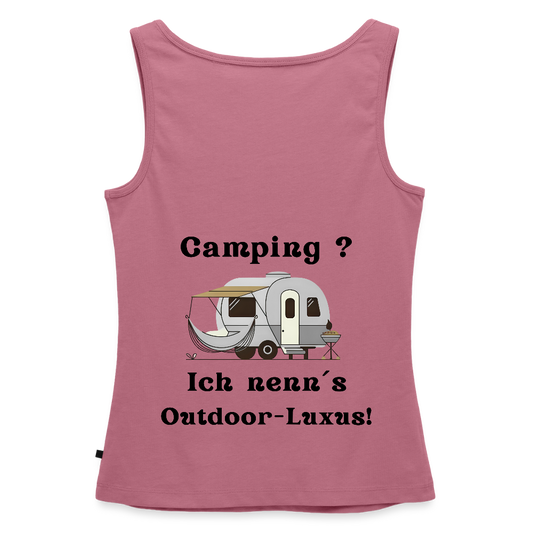 Camping? Ich nenn´s Outdoor - Luxus! | Frauen Premium Tank Top - Mauve