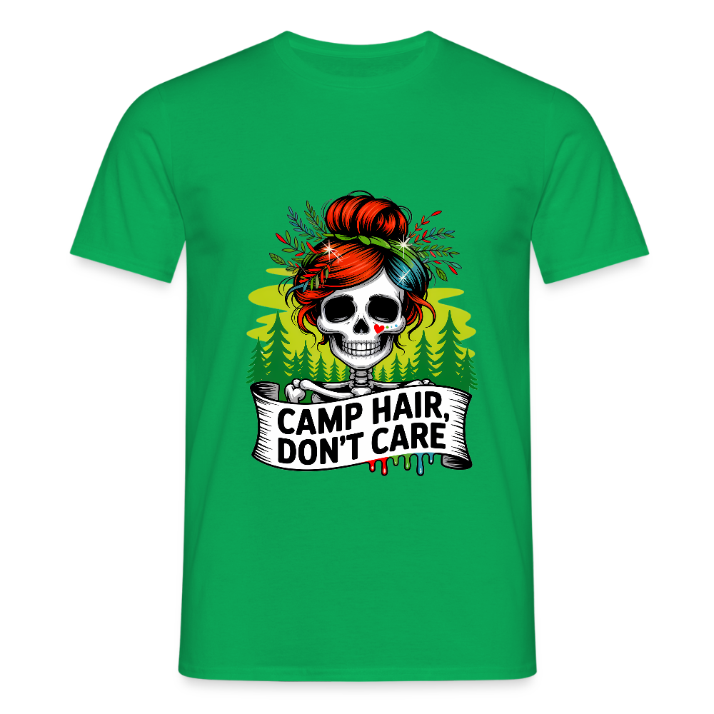 CAMP HAIR, DON´T CARE | Männer T-Shirt - Kelly Green