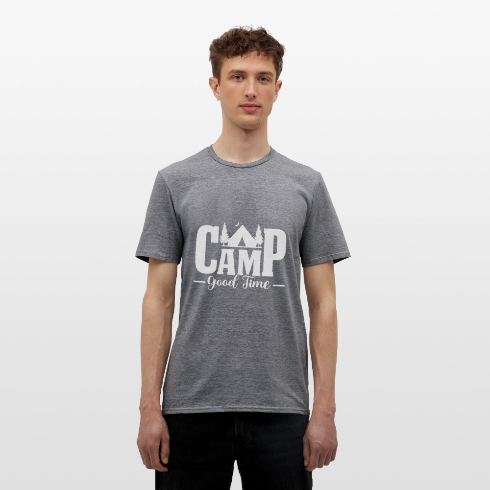 CAMP -GOOD TIME- | Männer T-Shirt - Graphit meliert