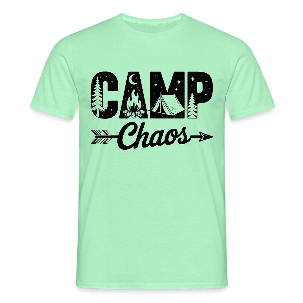 CAMP CHAOS | Männer T-Shirt - Mintgrün