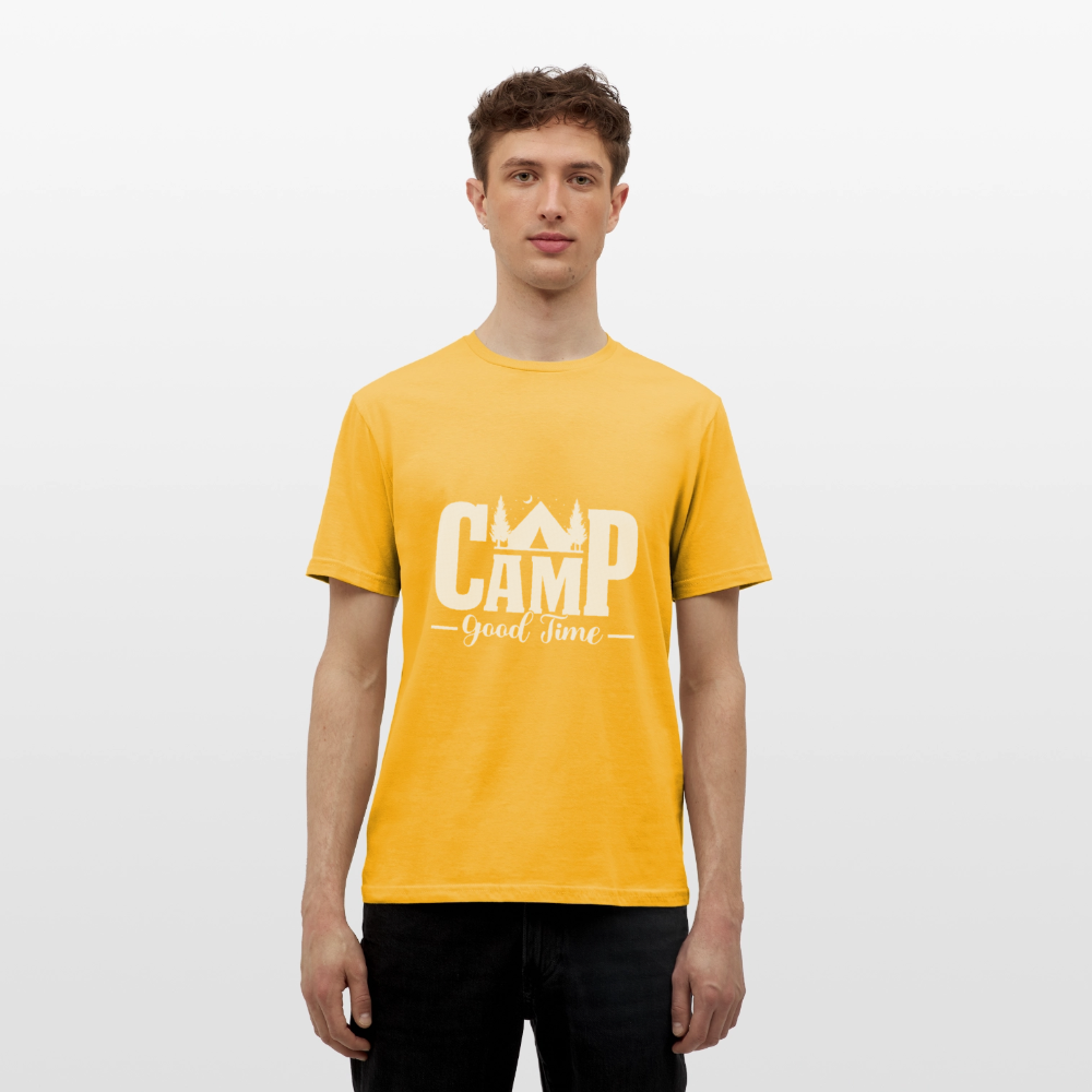 CAMP -GOOD TIME- | Männer T-Shirt - Gelb
