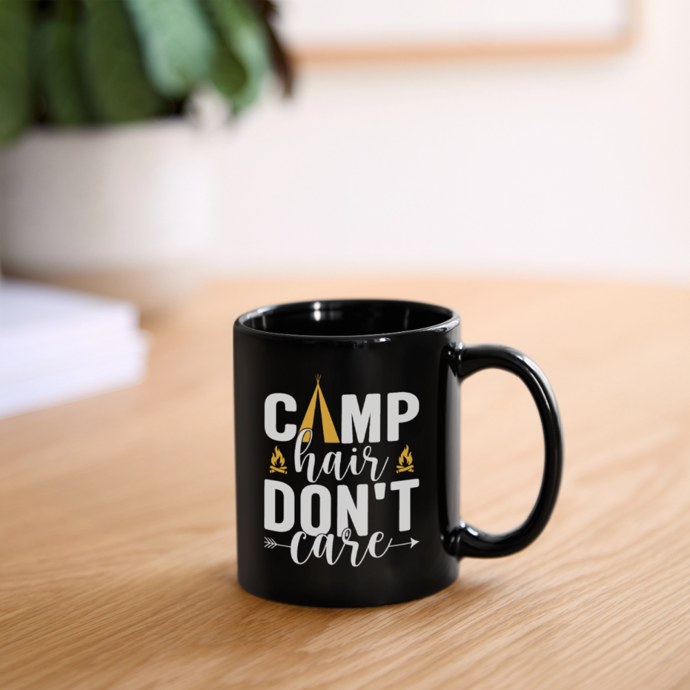 CAMP HAIR DON´T CARE | Tasse einfarbig - Schwarz