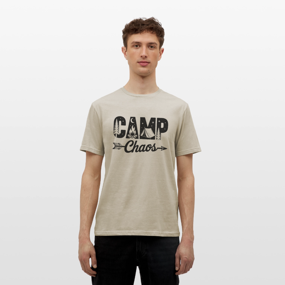 CAMP CHAOS | Männer T-Shirt - Sandbeige
