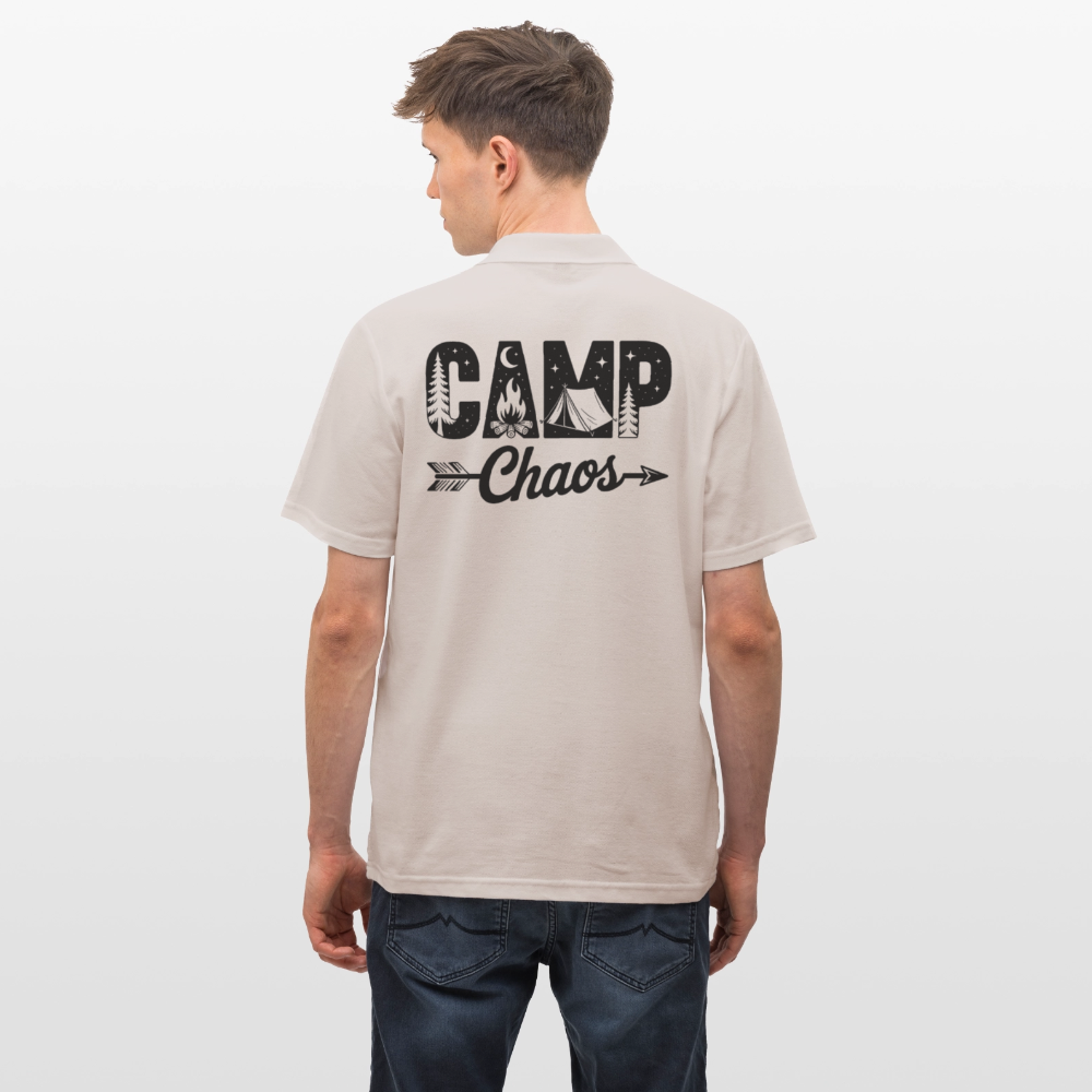 CAMP CHAOS | Männer Poloshirt - Beige