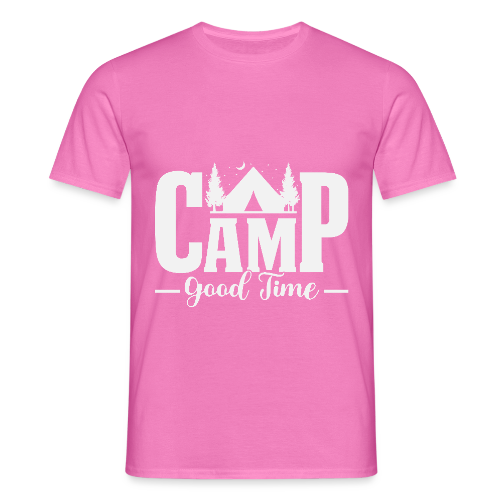 CAMP -GOOD TIME- | Männer T-Shirt - Pink