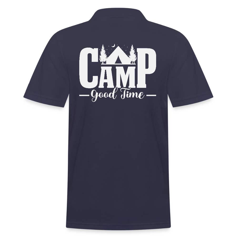 CAMP -GOOD TIME- | Männer Poloshirt - Navy