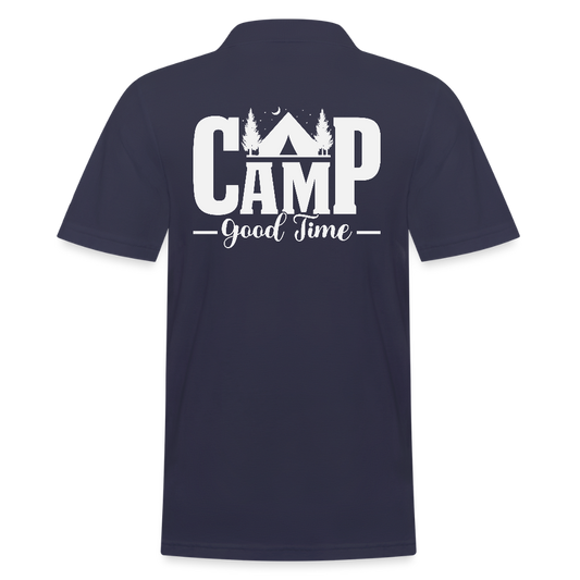 CAMP -GOOD TIME- | Männer Poloshirt - Navy