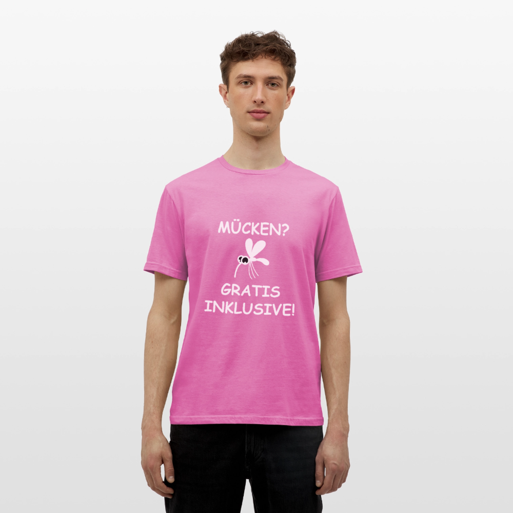 MÜCKEN? GRATIS INKLUSIVE! | Männer T-Shirt - Pink