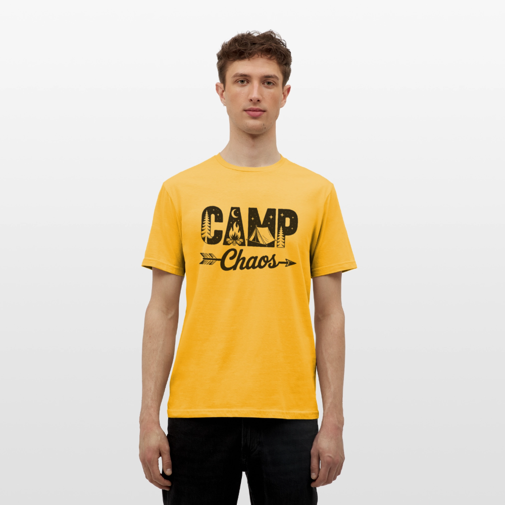 CAMP CHAOS | Männer T-Shirt - Gelb