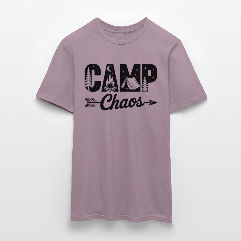 CAMP CHAOS | Männer T-Shirt - Lilagrau 