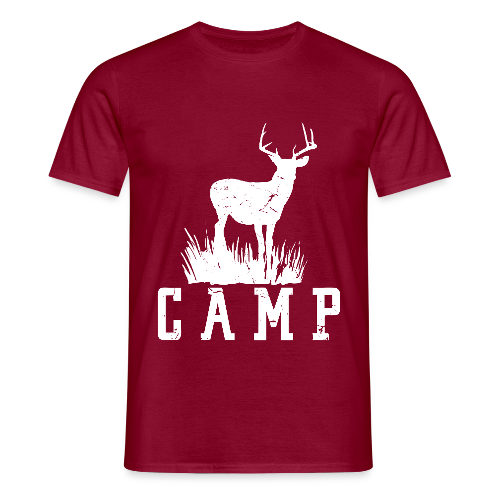 Camp | Männer T-Shirt - Ziegelrot