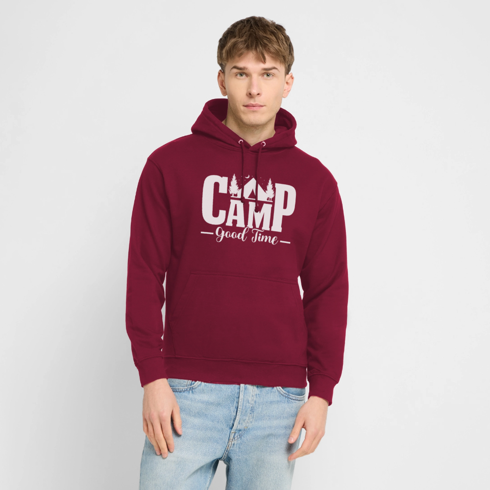 CAMP - GOOD TIME- | Unisex Hoodie - Bordeaux