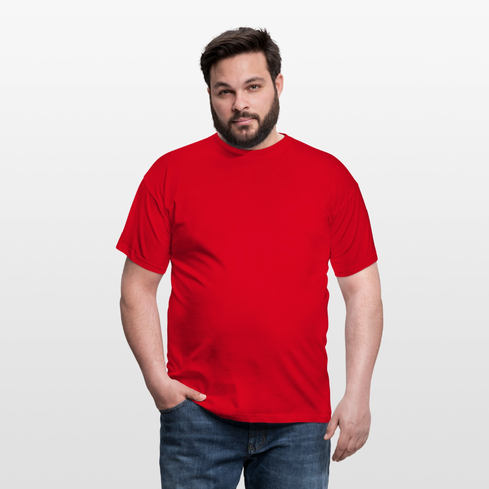 CAMPER SIND DIE MENSCHEN, DIE FREIWILLIG IM WALD WOHNEN! | Männer T-Shirt - Rot