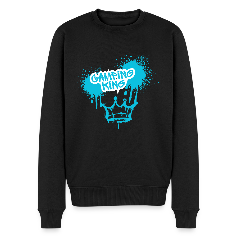 CAMPING KING | Männer Premium Pullover - Schwarz