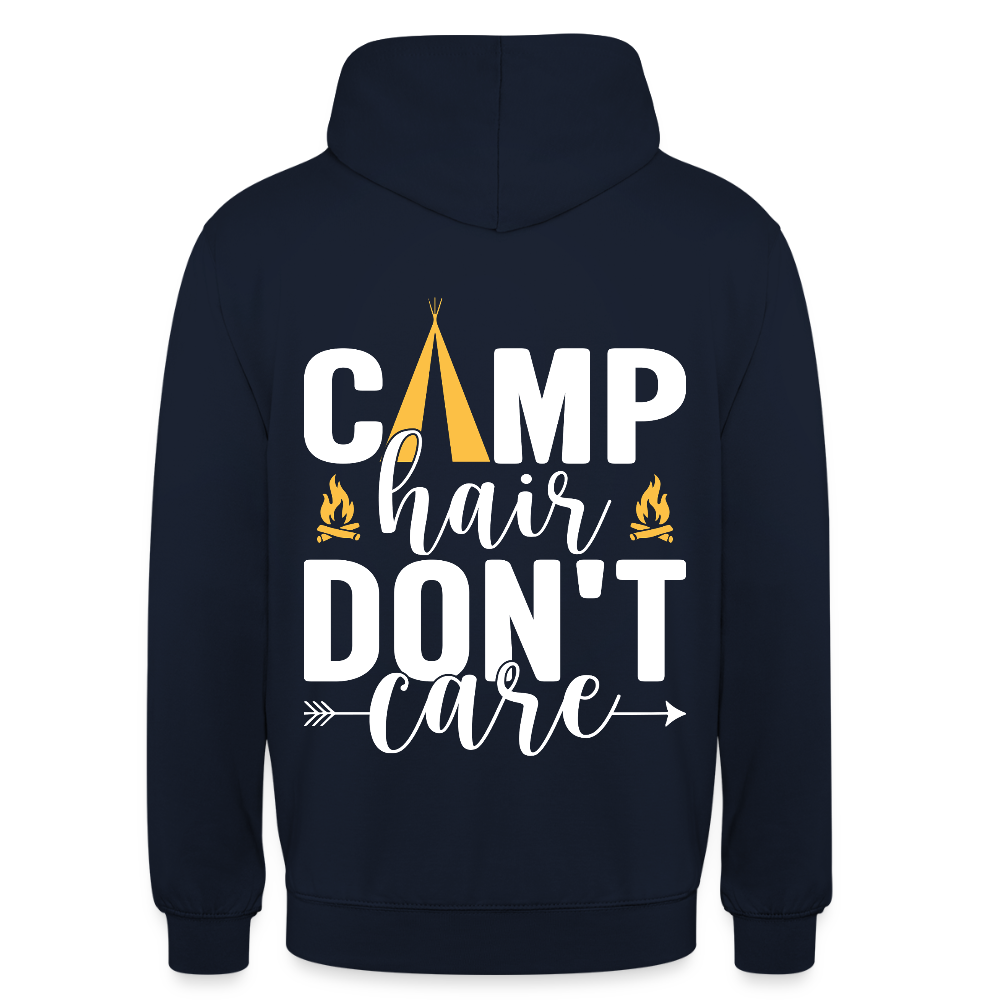 CAMP HAIR DON´T CARE | Unisex Hoodie - Navy