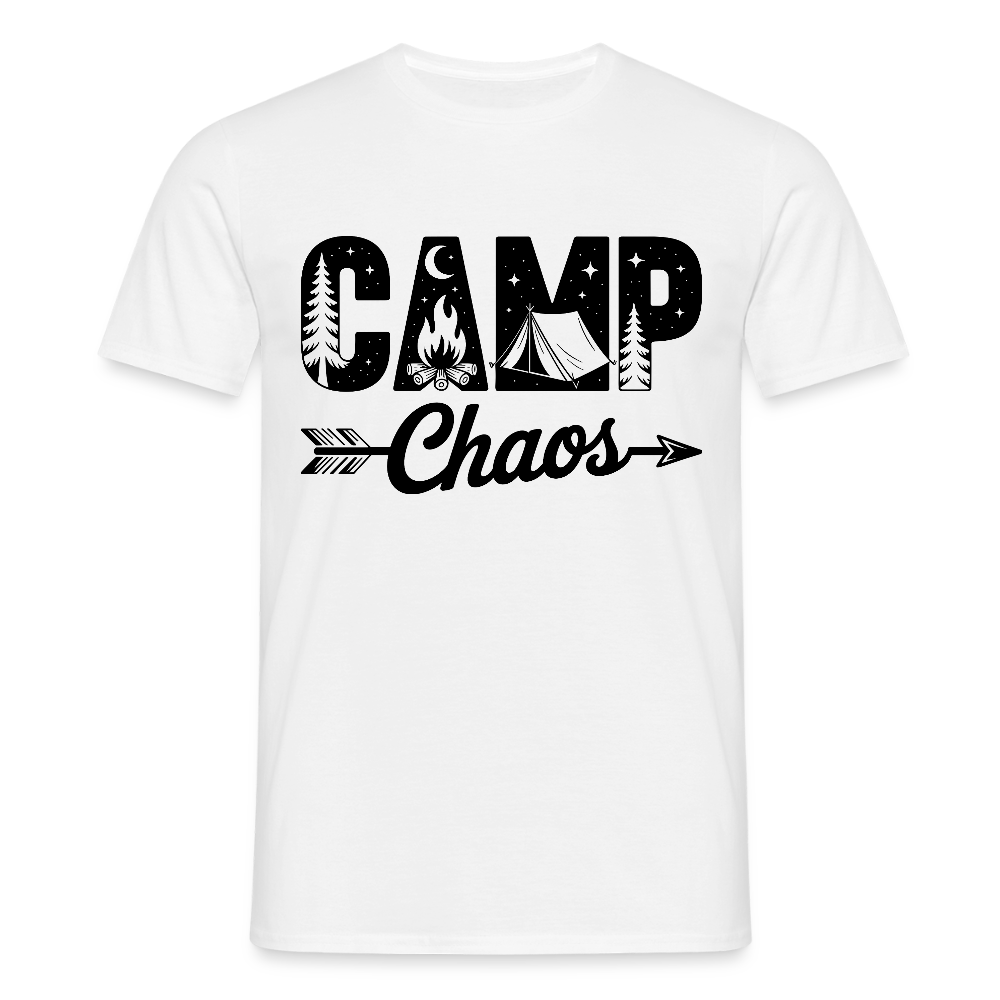 CAMP CHAOS | Männer T-Shirt - Weiß