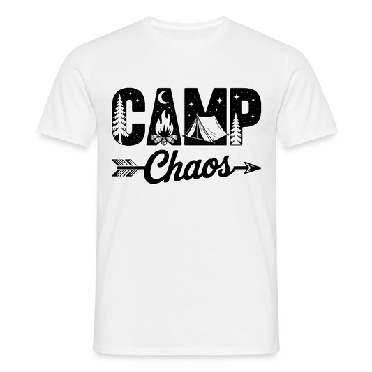 CAMP CHAOS | Männer T-Shirt - Weiß